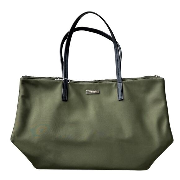 kate spade Handbags - Kate Spade May Street Lida Green Nylon Tote